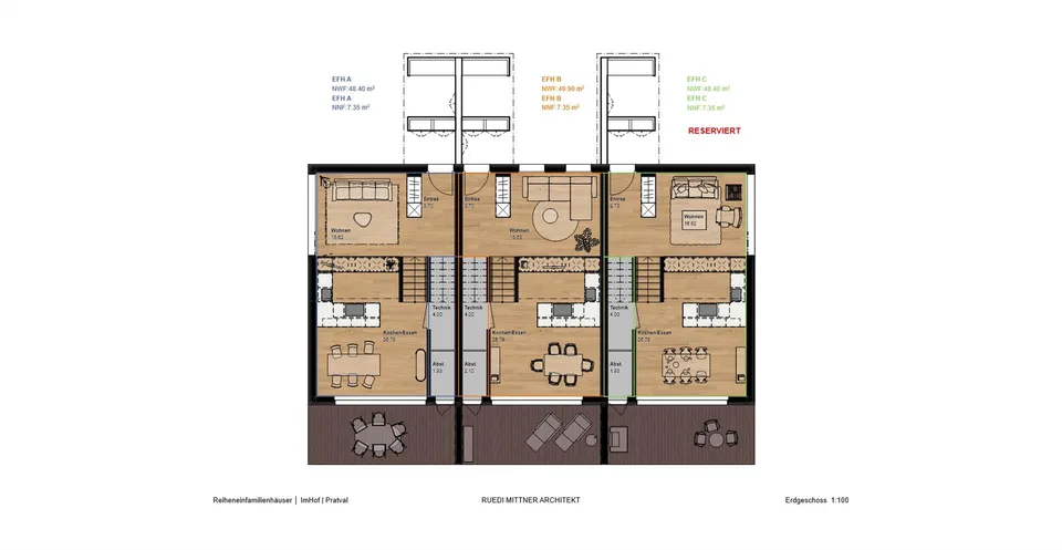 5.5 Zimmer Reihenhaus B – photo 9 sur 12