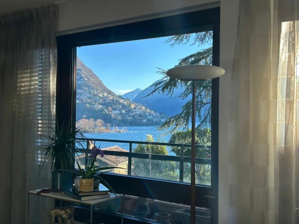 Splendido 3,5 in centro città con vista lago