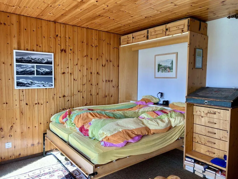 1-room studio with parking space and panoramic view