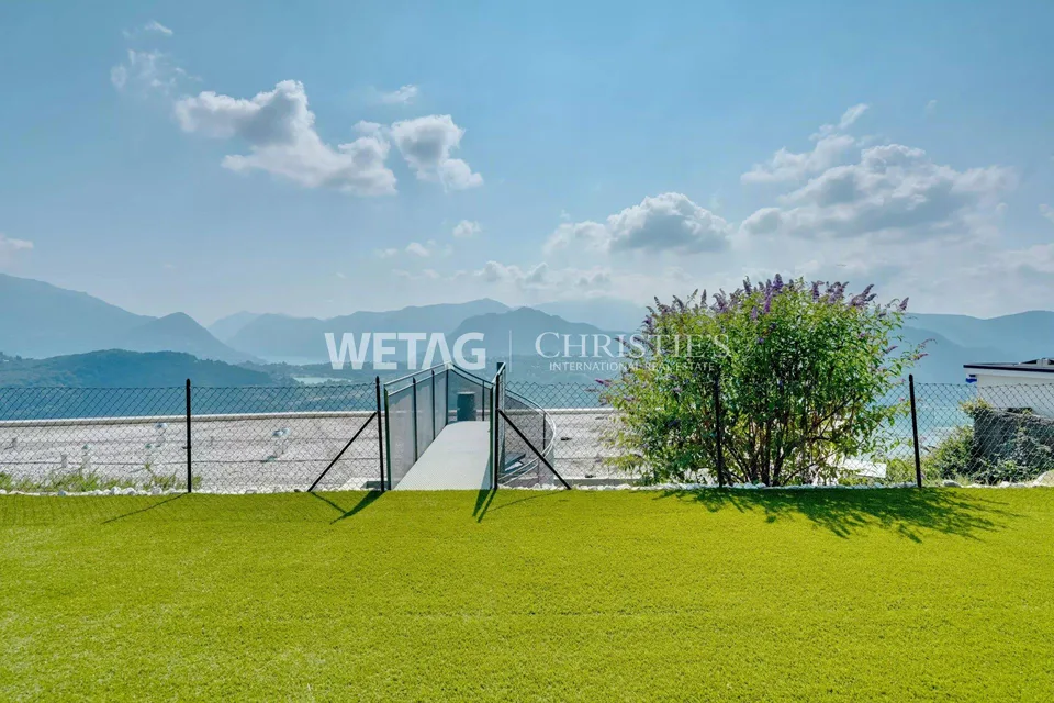 Appartamento penthouse moderno con vista spettacolare sul Lago di Lugano & giardino privato in vendita a Lugano-Vernate – foto 13 di 13