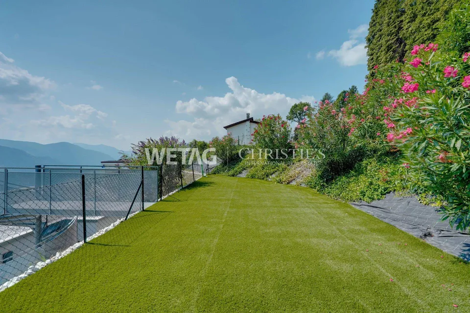 Appartamento penthouse moderno con vista spettacolare sul Lago di Lugano & giardino privato in vendita a Lugano-Vernate – foto 6 di 13