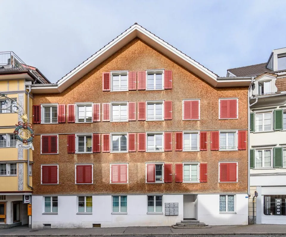 Mehrfamilienhäuser in der Herisauer Altstadt