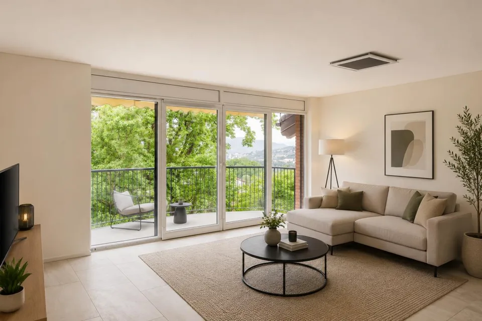 Moderno 3,5 locali con locale hobby di 40 m2