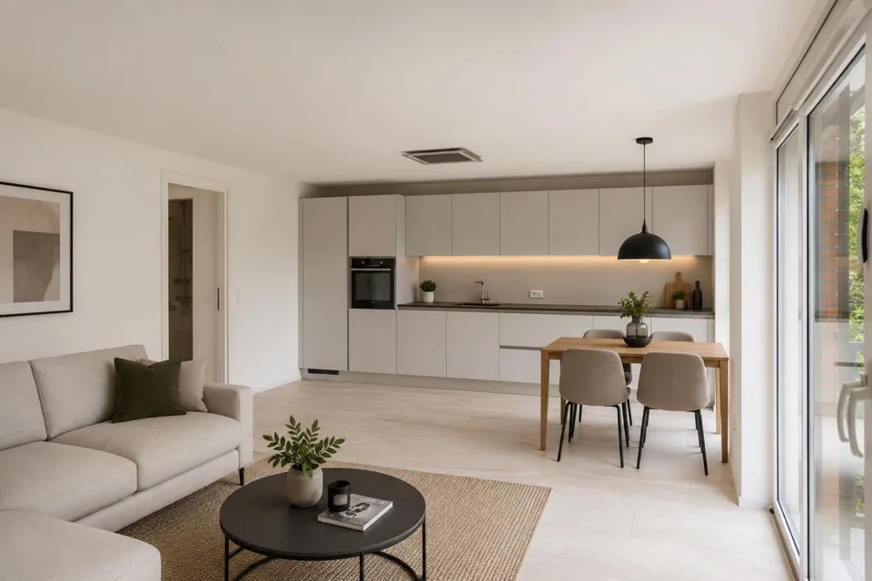 Moderno 3,5 locali con locale hobby di 40 m2