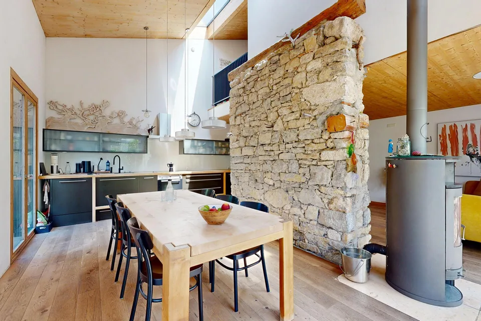 4.5-Zimmer Minergie-Haus mit Oekonomiegebäude