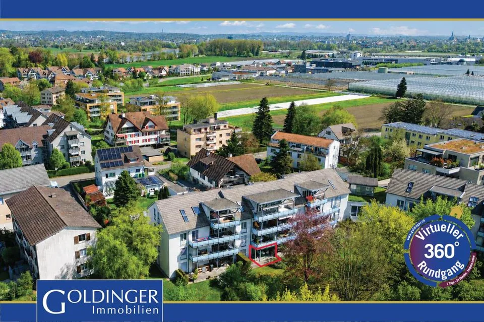 Ruhig gelegene Wohnung im Grünen