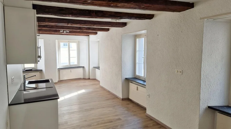 1.5-Zimmer-Wohnung im Städtli von Weesen – 1 Minute zum See