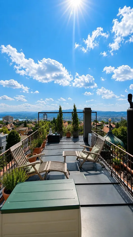 Bright Apartment with Spacious Terrace & Beautiful Zurich Views