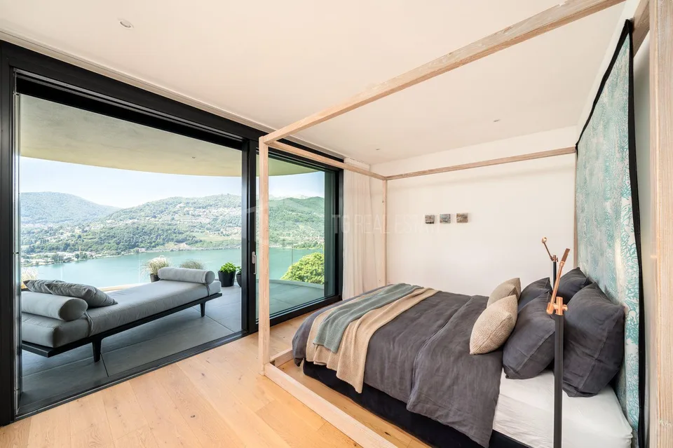 PENTHOUSE MIT ATEMBERAUBENDEM SEEBLICK IN MONTAGNOLA – Foto 8 von 11