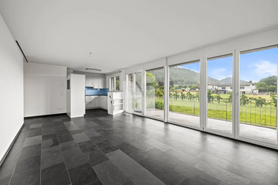 Familienfreundliche Maisonettewohnung mit grossem Balkon und wunderschöner Weitsicht