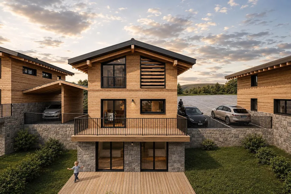 VILLA CONTEMPORAINE NEUVE 4.5 pièces - FINITIONS AU GRÉ DE L'ACQUÉR...