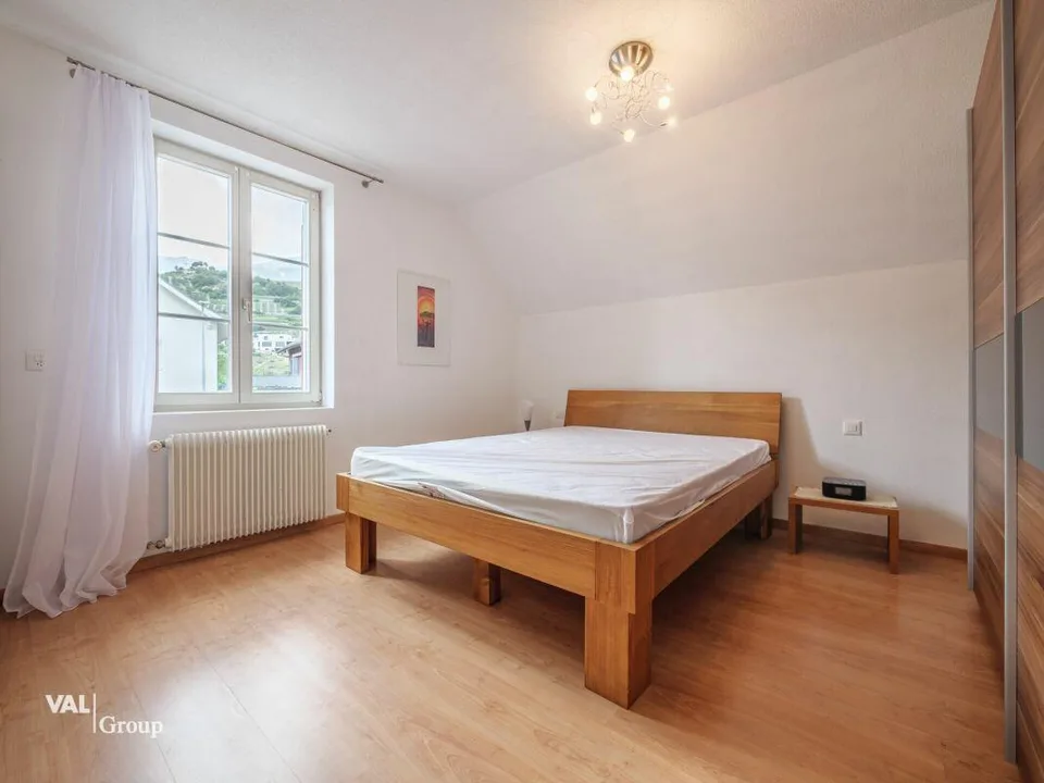 Charmante und zentral gelegene Wohnung in Salgesch