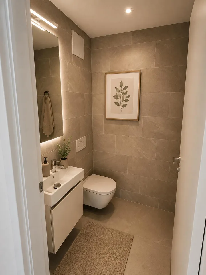 Air conditioning, modern, 4.5 rooms in new building
