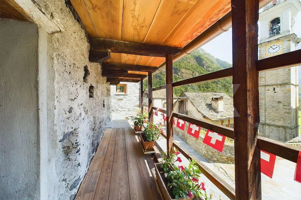 Rustico da sogno nel cuore di Sonogno anche come residenza secondaria