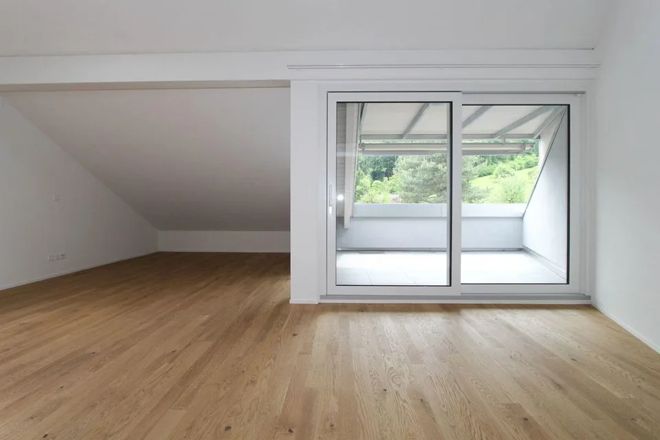 Penthouse sur deux niveaux - belle loggia