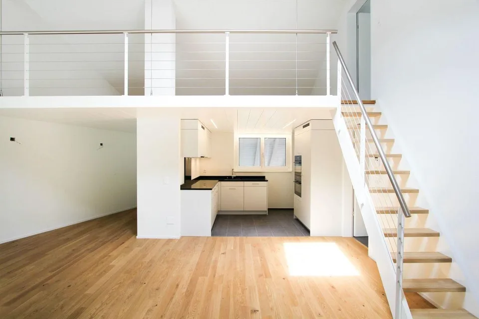 Penthouse sur deux niveaux - belle loggia