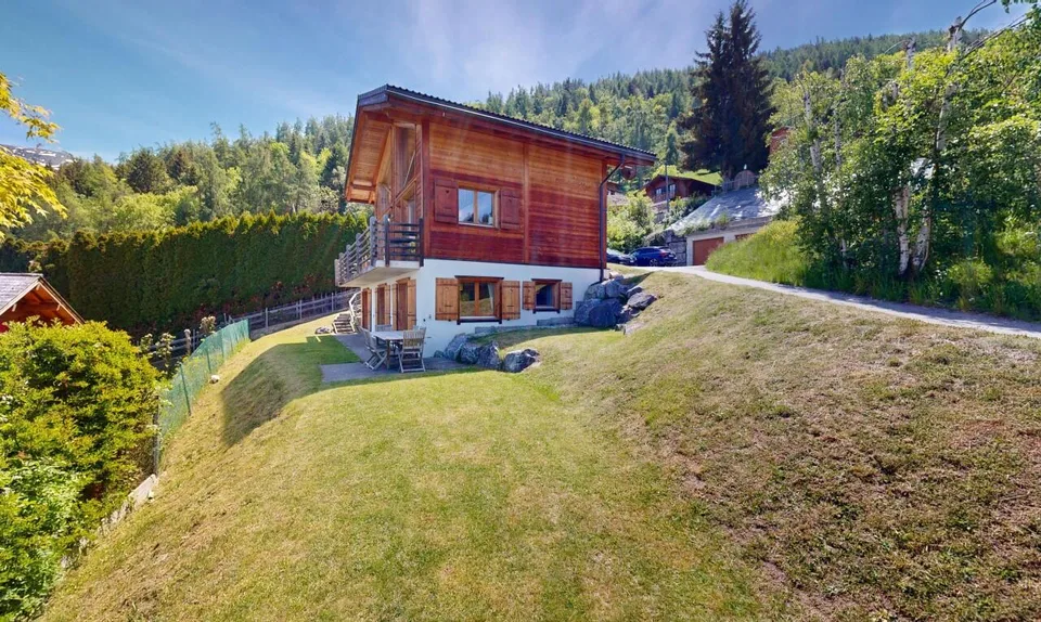 Charmant chalet à Haute-Nendaz avec vue imprenable