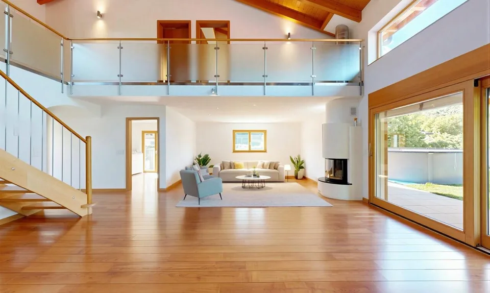 Spacieuse maison individuelle aux beaux volumes