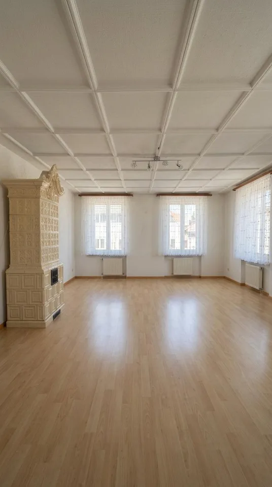 4-Zimmer-Wohnung mit Kamin & charmantem Ausbau