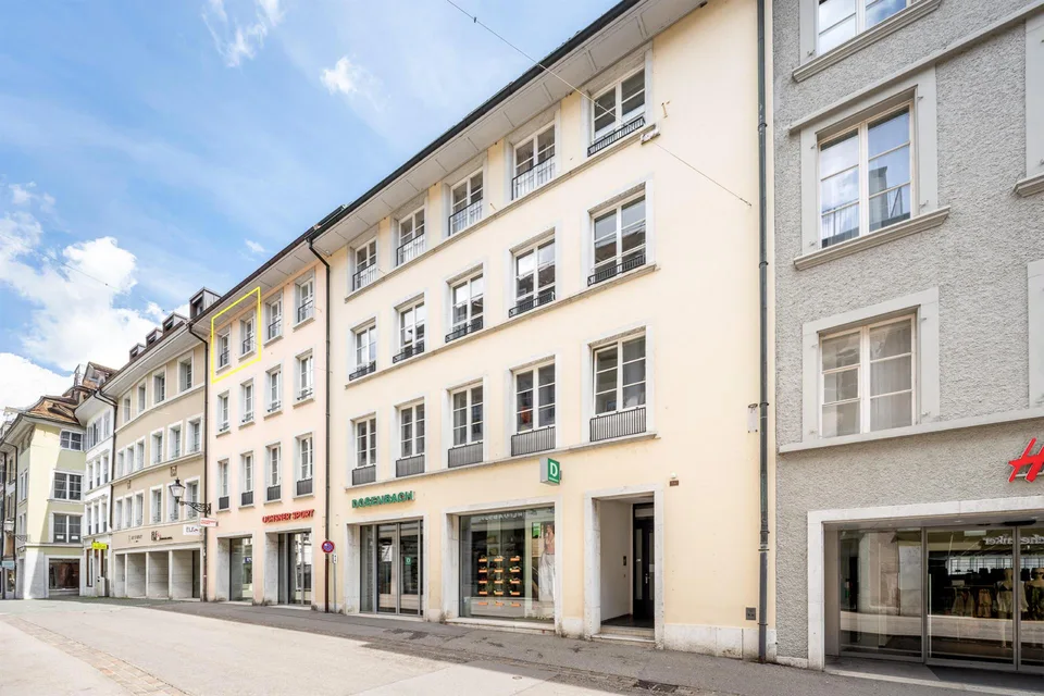 Sanierte Wohnung im Herzen von Solothurn! Nachmieter per sofort ges...