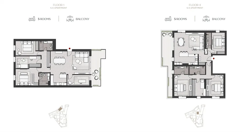 5.5 LOCALI DI NUOVA COSTRUZIONE CON GIARDINO O TERRAZZA – foto 13 di 13