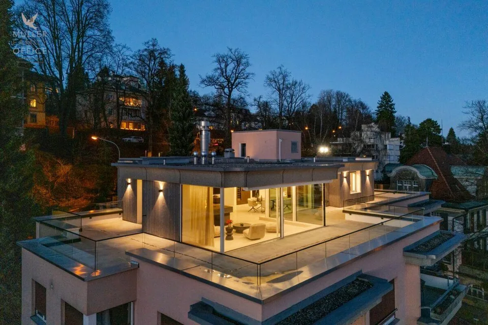 Das Rosenberg Penthouse - ein architektonisches Luxus-Unikat über d...