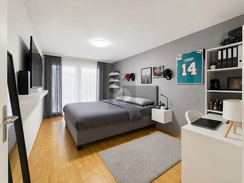 WOHNTRAUM AUF ZWEI EBENEN MIT GARTEN UND BALKON