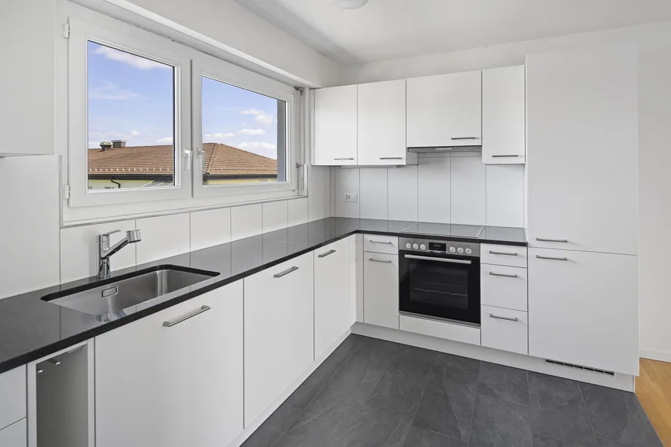 Wohnoase mit Südbalkon und Sicht ins Grün und Weitblick