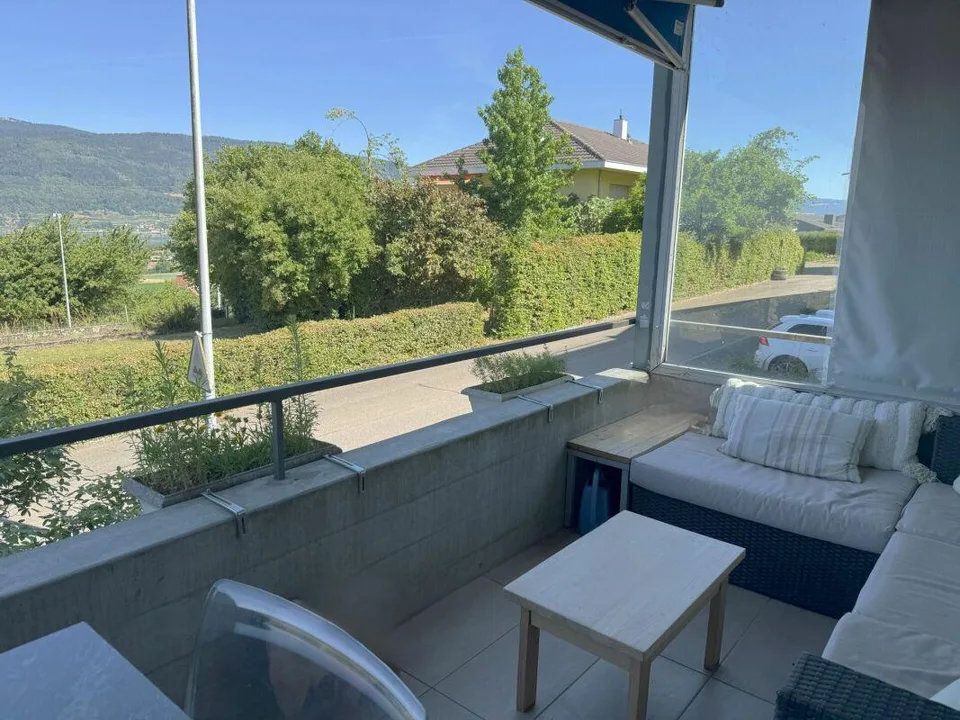 Sonne und Seesicht unweit von Biel