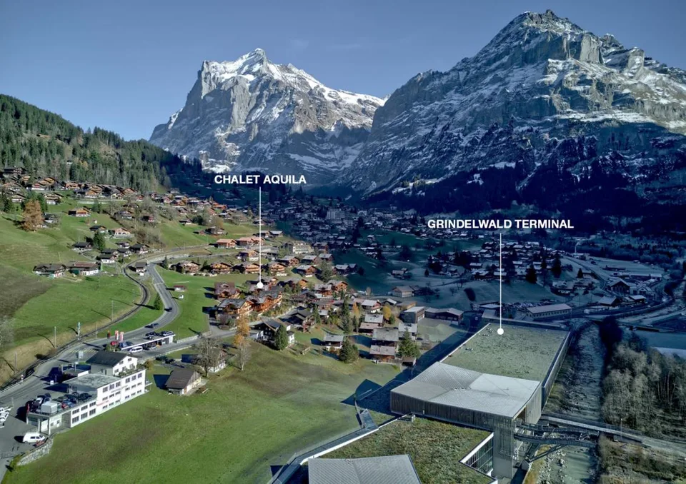 Appartamento con terrazza e vista sulla montagna - 4,5 locali prima abitazione nel chalet Aquila – foto 19 di 20