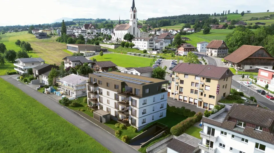 Neubau 5.5-Zimmer-Wohnung mit Seesicht, 140 m², 1. Stock