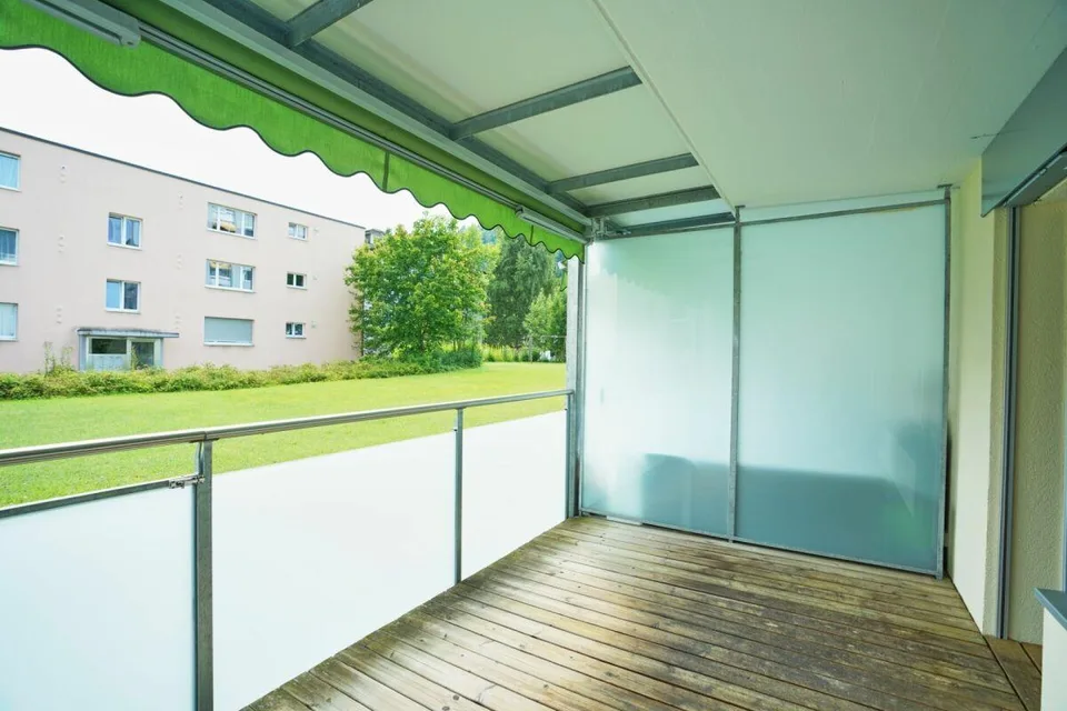 1-Zimmerwohnung mit grossem Balkon