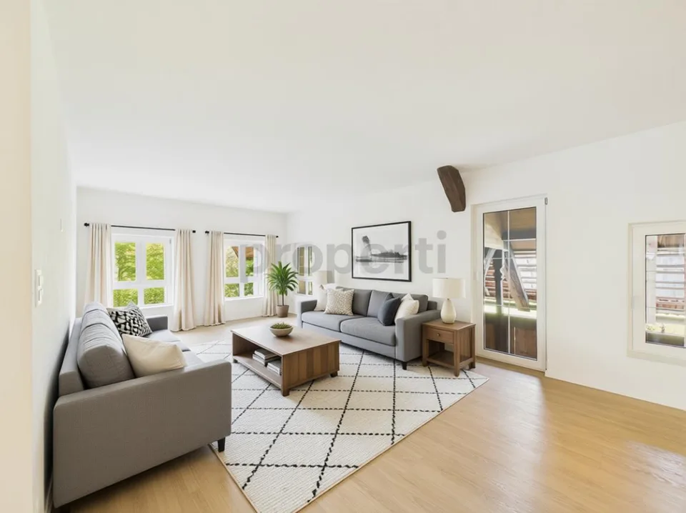 Stilvolle 5.5-Zimmer-Wohnung mit Balkon in Geristein, Bolligen
