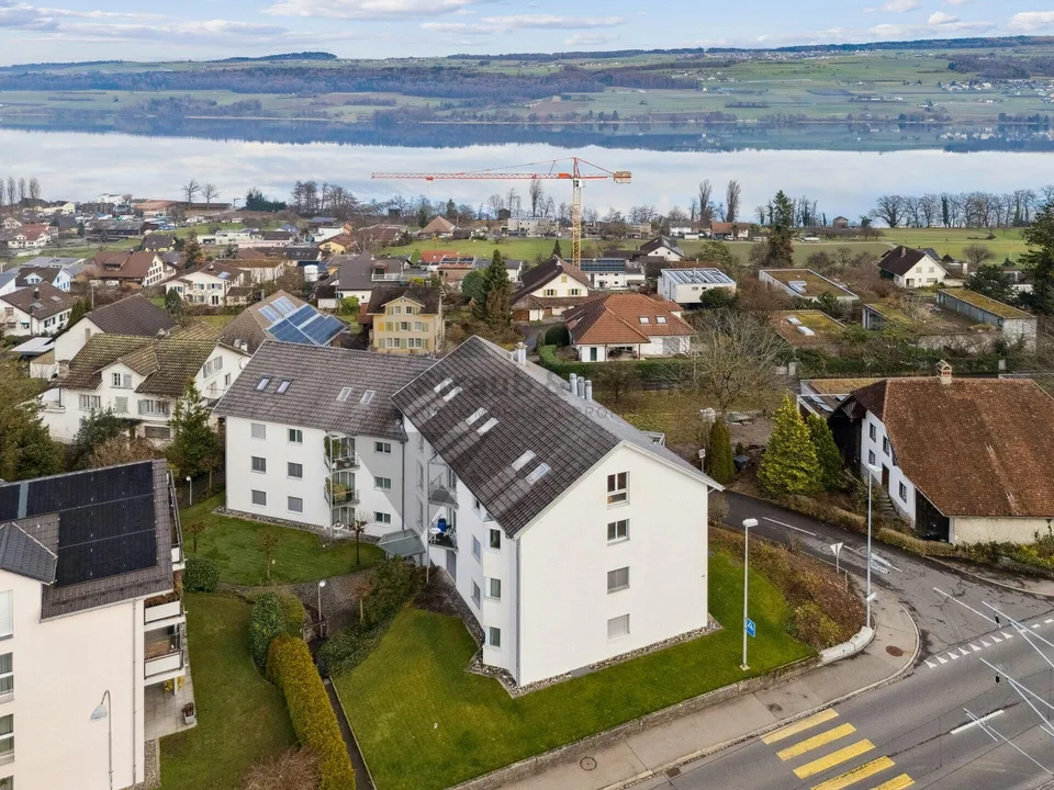 Traumhafte Attika-Wohnung mit Alpen- und Seeblick in Beinwil am See