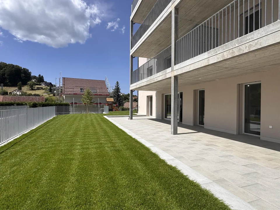Exklusive 6-Zimmer-Gartenwohnung mit 200 m² Wohnfläche – im Neubau !