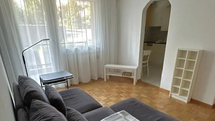 2-ZIMMER-GARTENWOHNUNG IN MEGGEN (LU), MÖBLIERT