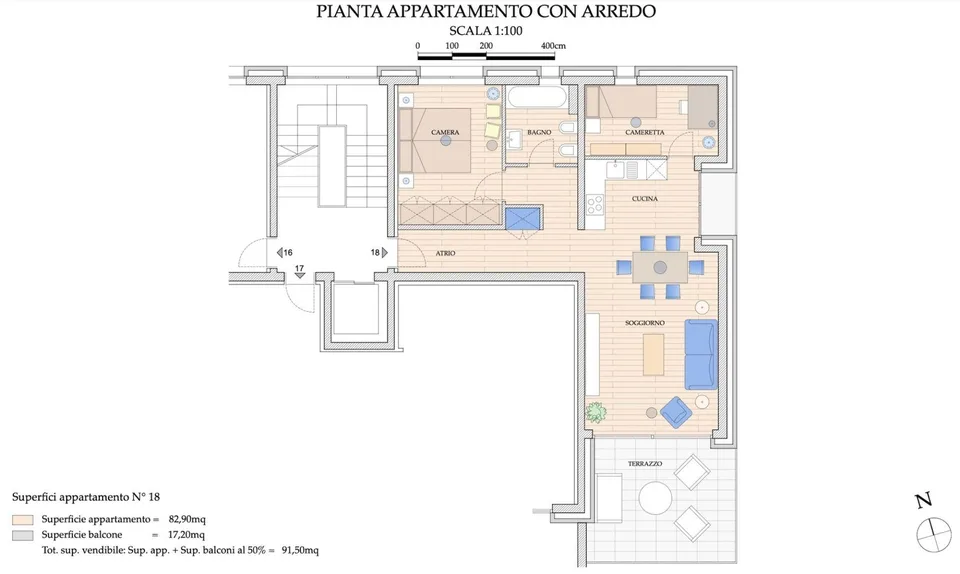 APPARTAMENTO ARREDATO A LUGANO | 3.5-room furnished flat in Lugano ... – photo 9 of 9
