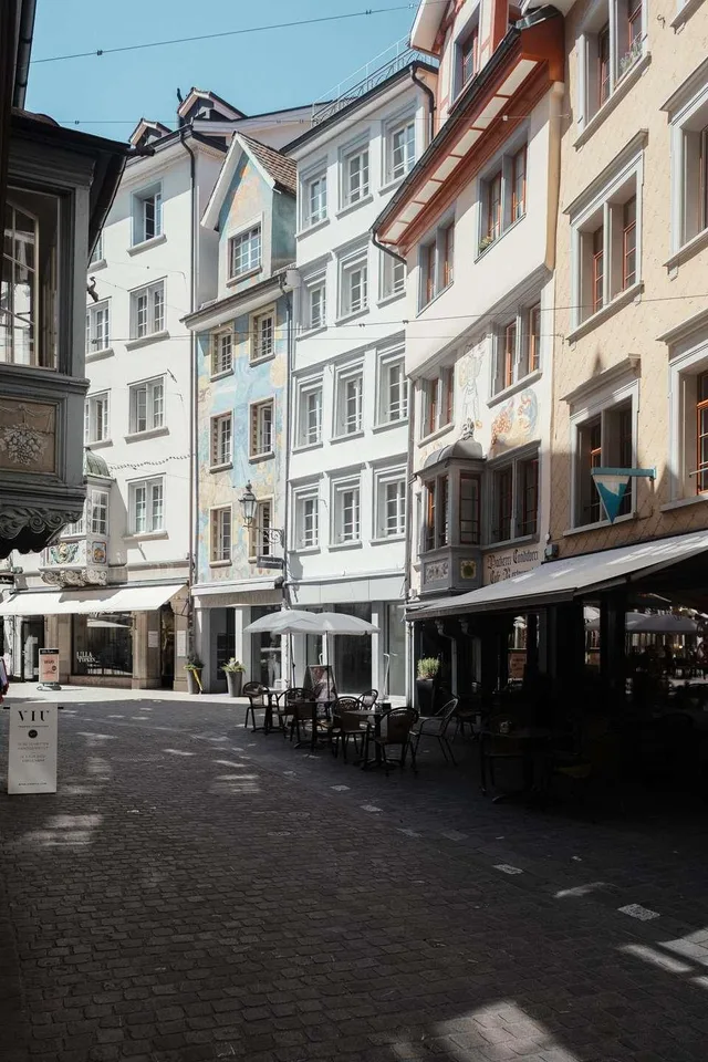 Historisches Mehrfamilienhaus an der Spisergasse in St. Gallen