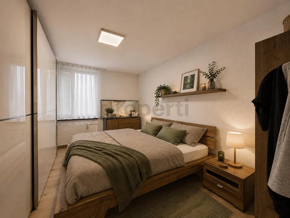 Gemütliche  3.5-Zimmer-Wohnung mit Balkon, Rheineck