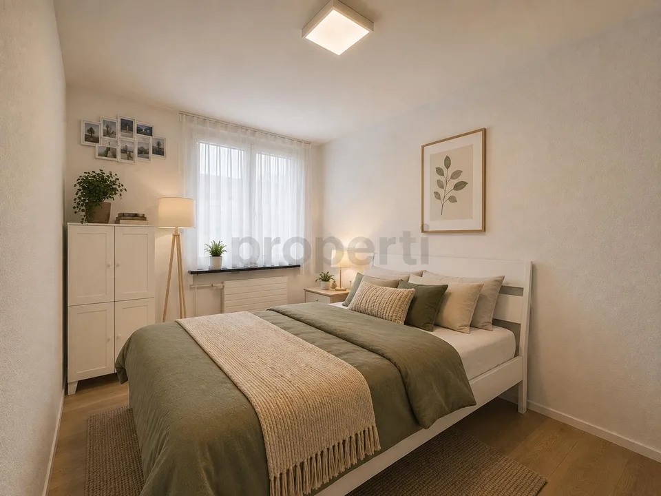 Gemütliche  3.5-Zimmer-Wohnung mit Balkon, Rheineck