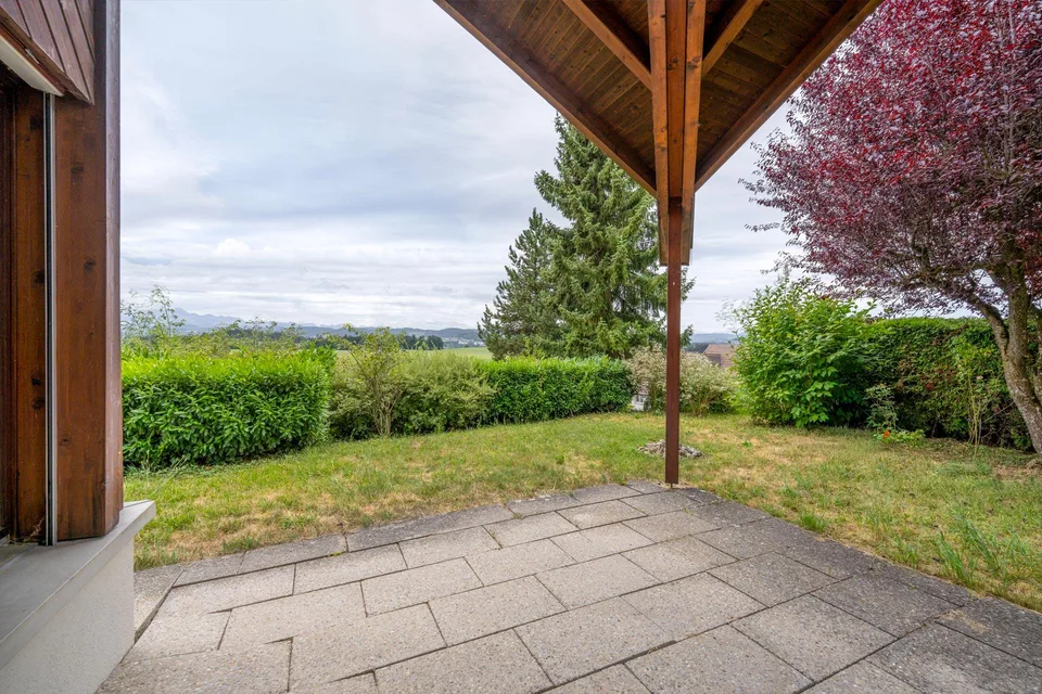 Maison individuelle avec vue lointaine