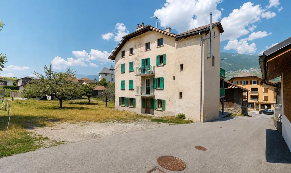 Appartement 3,5 pièces à Grône ? Fort potentiel de rénovation