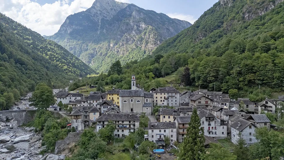 Lavizzara -Tal, Rustico zum vollständigen Renovieren