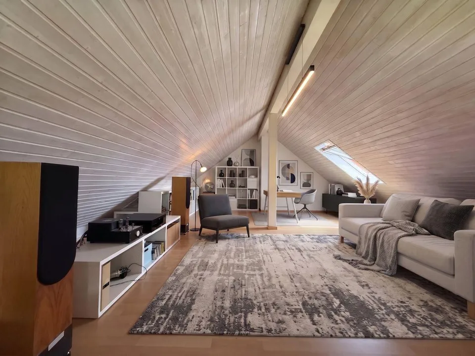 Appartement lumineux avec galerie aménagée en duplex et vue dégagée...