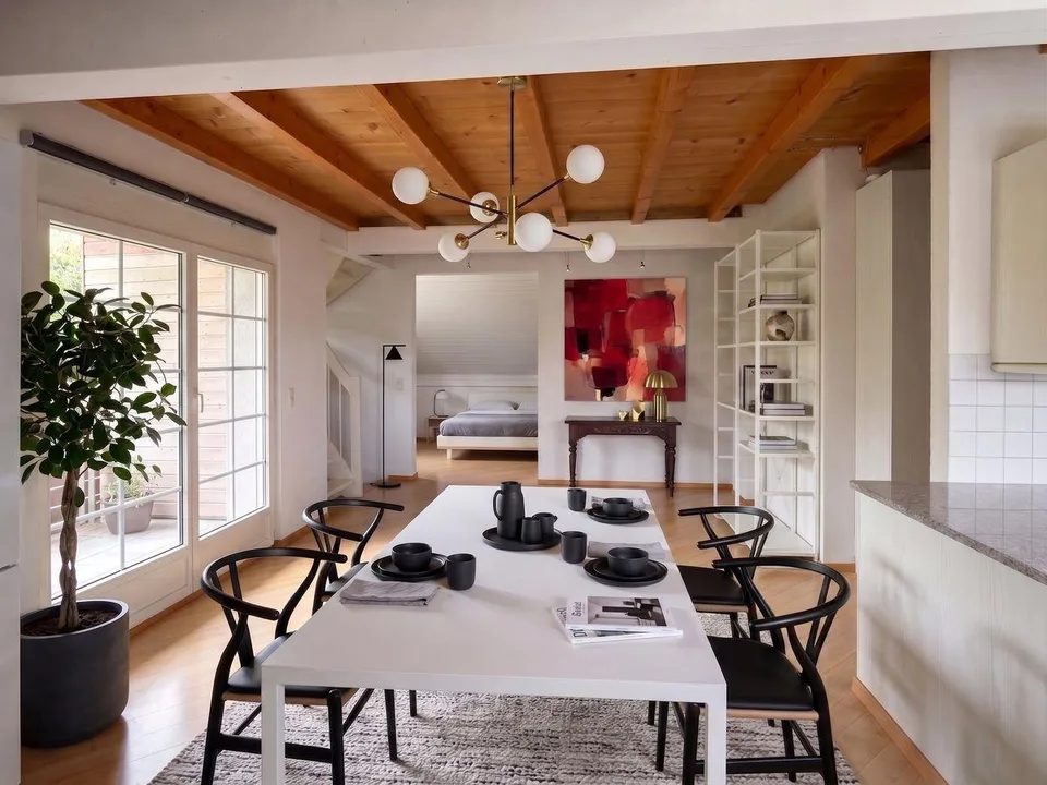 Appartement lumineux avec galerie aménagée en duplex et vue dégagée...