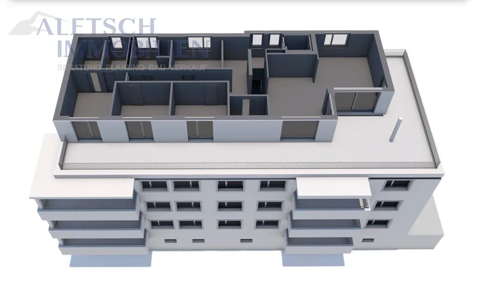 Exklusive Attikawohnung mit 97 m² Terrasse – Foto 6 von 7