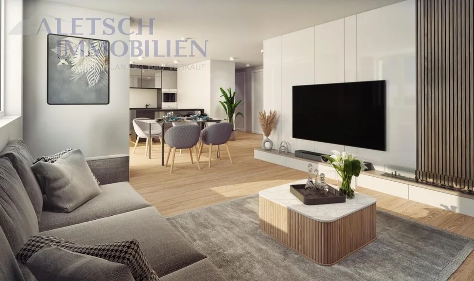 Exklusive Attikawohnung mit 97 m² Terrasse
