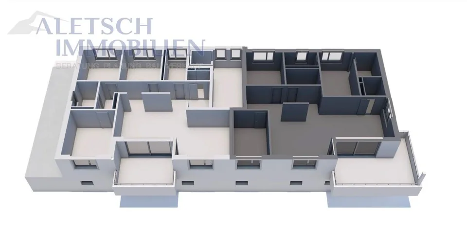 4.5-Zimmerwohnung mit grosser Loggia in Steg