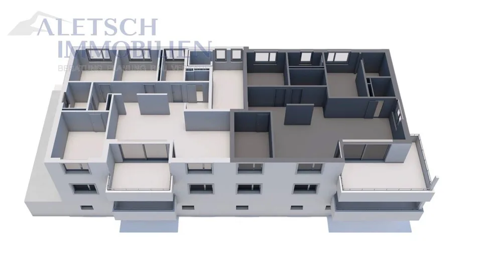 4.5-Zimmerwohnung mit grosser Loggia in Steg
