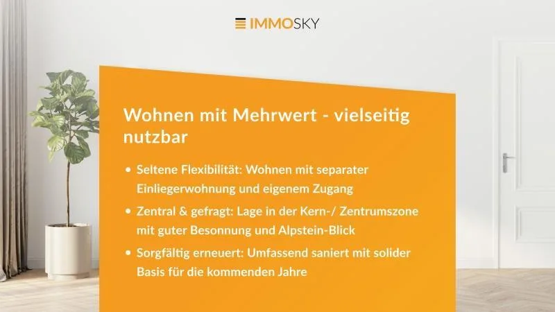 Wohnen mit Mehrwert – vielseitig nutzbar